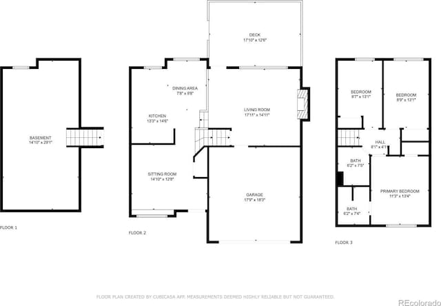 4363 E Andover Ave, Castle Rock, CO 80104 - view of home floor plan