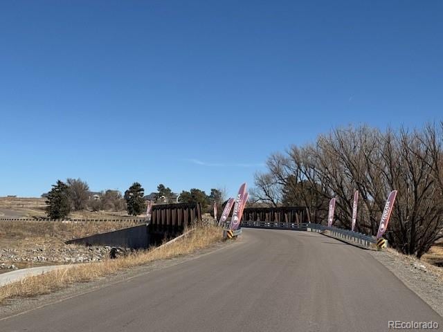 view of road