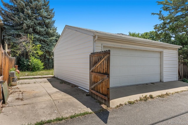 1665 S Madison St, Denver, CO 80210 - view of detached garage