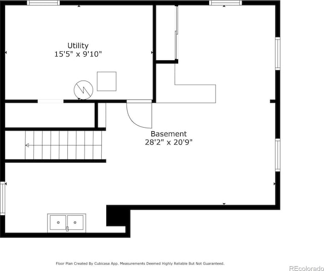 1665 S Madison St, Denver, CO 80210 - view of home floor plan