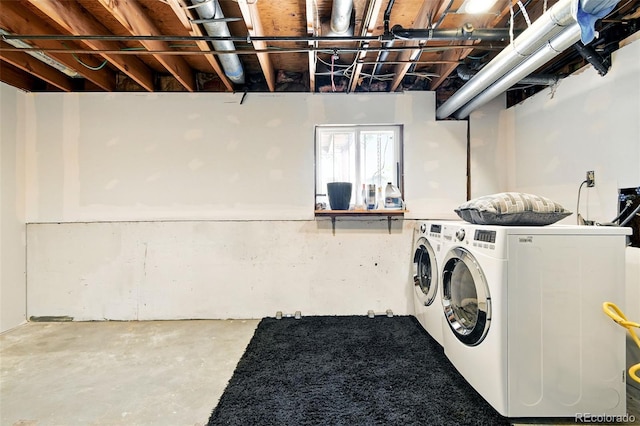 4604 Routt St, Wheat Ridge, CO 80033 - laundry room featuring separate washer and dryer