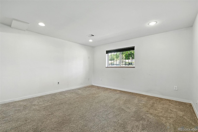 4604 Routt St, Wheat Ridge, CO 80033 - carpeted spare room featuring recessed lighting