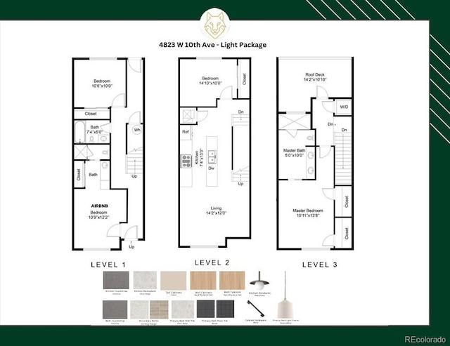 4823 W 10th Ave, Denver, CO 80204 - view of room layout