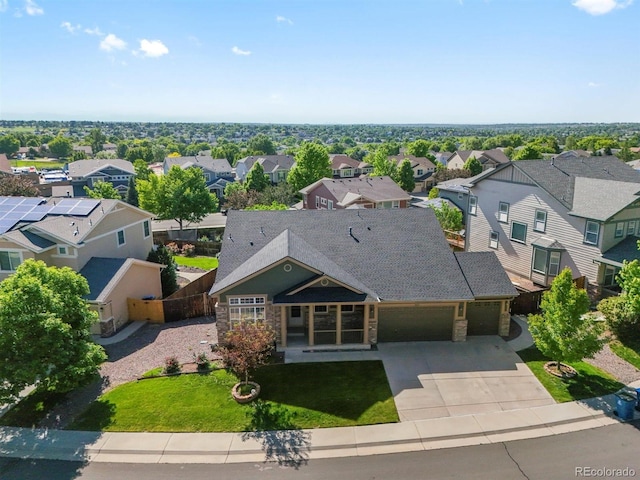 3853 S Malta St, Aurora, CO 80013 - aerial view of residential area