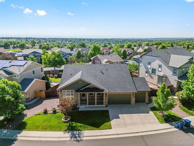 3853 S Malta St, Aurora, CO 80013 - aerial perspective of suburban area