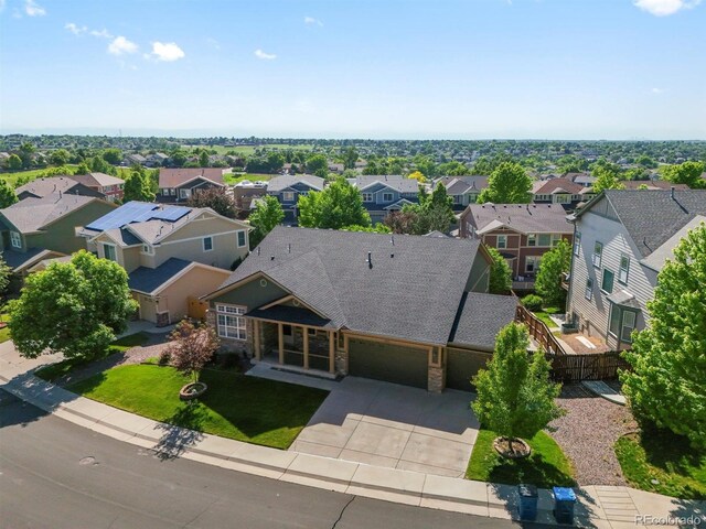3853 S Malta St, Aurora, CO 80013 - aerial view of residential area