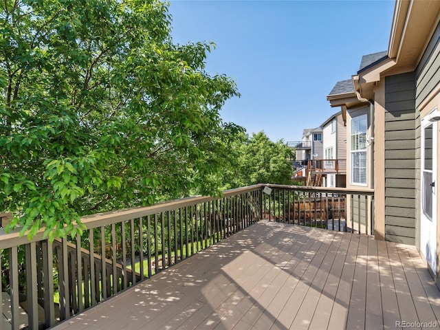 3853 S Malta St, Aurora, CO 80013 - view of wooden deck