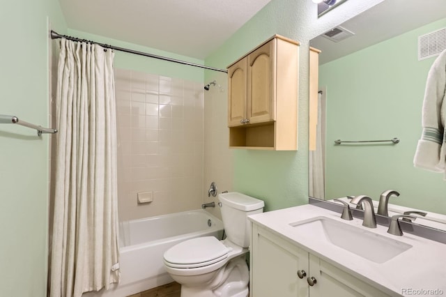 1727 N Pearl St Unit 107, Denver, CO 80203 - bathroom with shower / bathtub combination with curtain, toilet, and vanity
