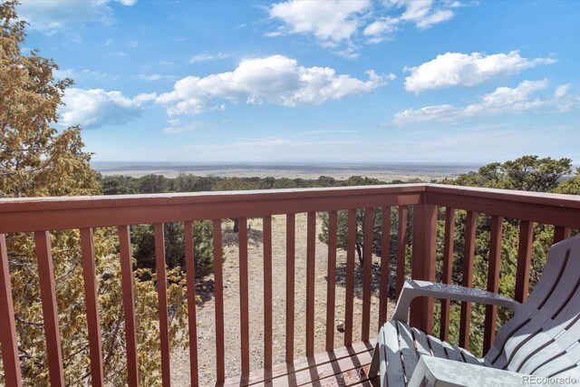 4236 Tranquil Way, Crestone, CO 81131 - view of deck