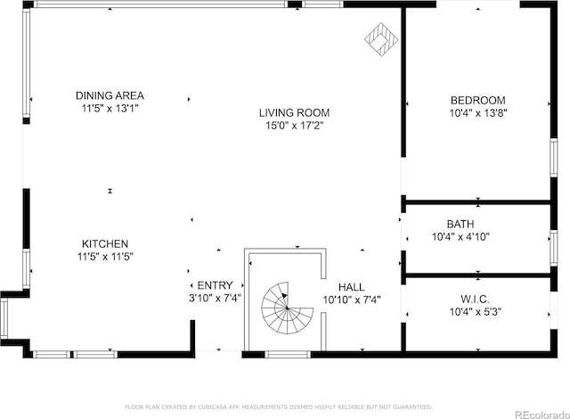 4236 Tranquil Way, Crestone, CO 81131 - view of layout
