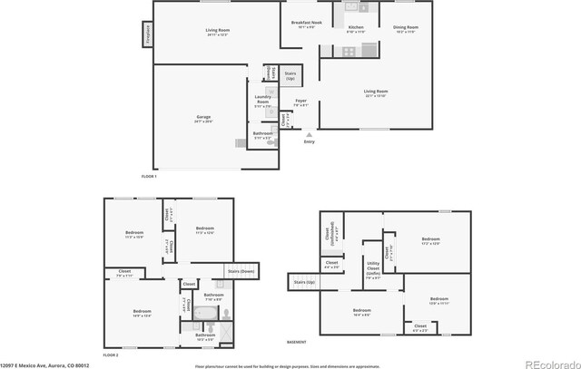 12097 E Mexico Ave, Aurora, CO 80012 - room layout