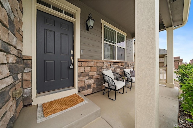 1181 W 170th Ave, Broomfield, CO 80023 - property entrance featuring stone siding and a porch