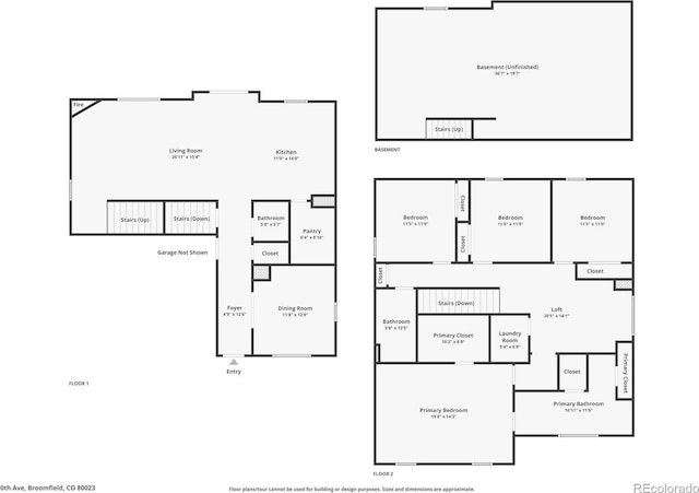 1181 W 170th Ave, Broomfield, CO 80023 - room layout