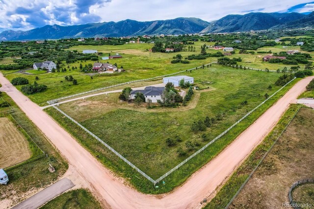 16710 Vincent Ave, Monument, CO 80132 - view of rural area featuring mountains
