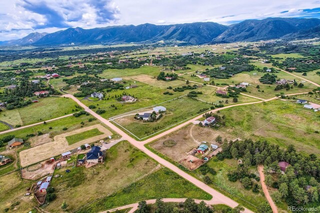 16710 Vincent Ave, Monument, CO 80132 - aerial view of a mountain backdrop
