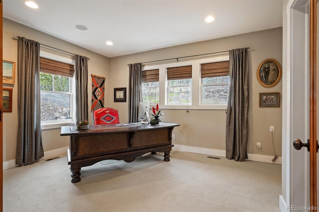 1055 Divide View Dr, Golden, CO 80403 - office space with carpet floors, baseboards, and visible vents