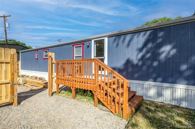 120 Pinon Dr, Hotchkiss, CO 81419 - entrance to property with a deck
