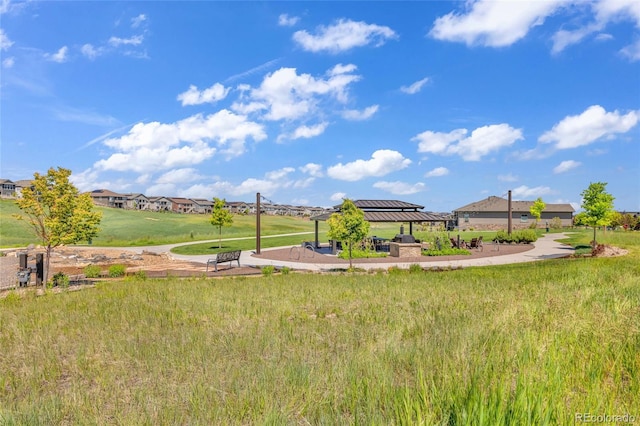 8772 S Sicily Ct, Aurora, CO 80016 - view of yard with a gazebo