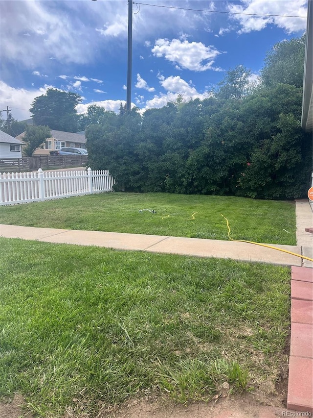 5041 W Nevada Pl, Denver, CO 80219 - view of yard