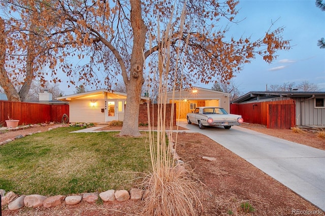 2370 S Meade St, Denver, CO 80219 - view of front of house featuring driveway