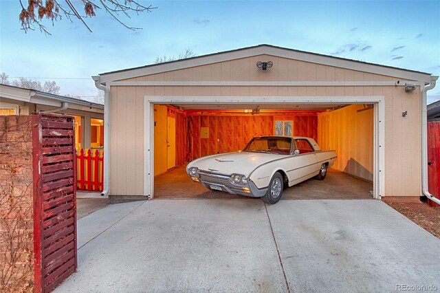 2370 S Meade St, Denver, CO 80219 - garage with driveway