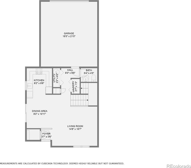 1389 S Quintero Way, Aurora, CO 80017 - view of floor plan / room layout
