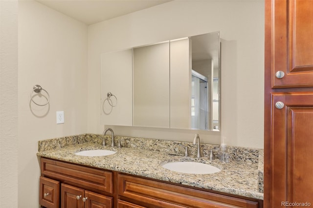 1104 Miner St, Idaho Springs, CO 80452 - bathroom featuring double vanity