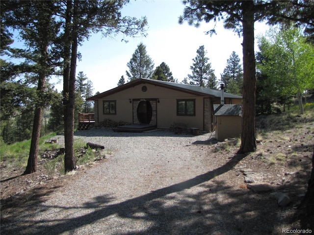 105 Ladigo Ln, Hartsel, CO 80449 - view of front of home