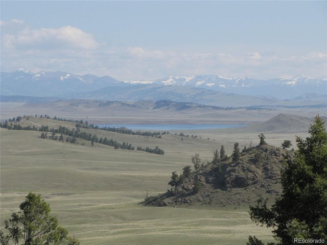 105 Ladigo Ln, Hartsel, CO 80449 - view of mountain background with a large body of water