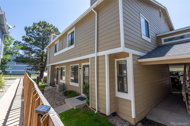 2638 Hearthwood Ln, Colorado Springs, CO 80917 - view of side of property featuring a chimney