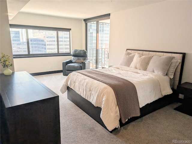 1551 Larimer St Unit 1106, Denver, CO 80202 - bedroom with carpet flooring and baseboards