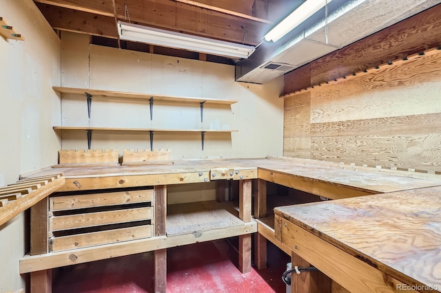 view of storage