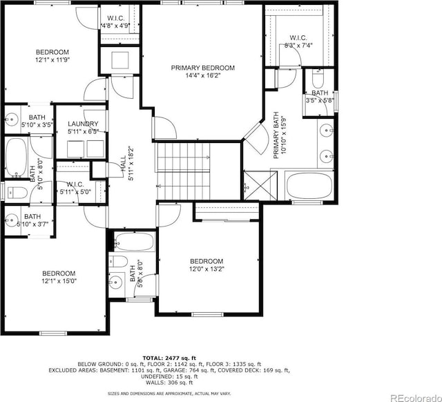 16341 Clayton St, Thornton, CO 80602 - view of room layout