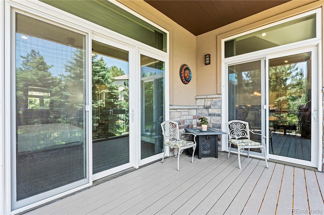 6532 S Tempe St, Aurora, CO 80016 - view of wooden deck