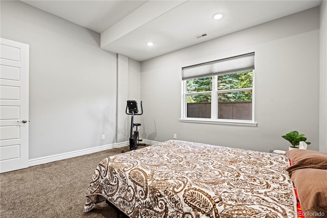 6532 S Tempe St, Aurora, CO 80016 - carpeted bedroom with recessed lighting and baseboards