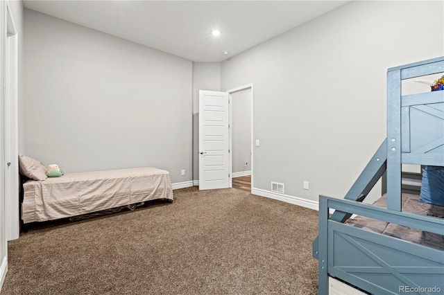 6532 S Tempe St, Aurora, CO 80016 - carpeted bedroom featuring baseboards and recessed lighting