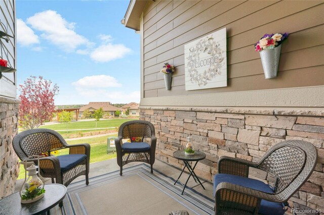 25049 E Alder Dr, Aurora, CO 80016 - view of patio / terrace