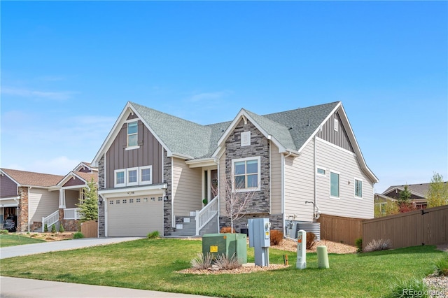 198 Calhoun Cir, Castle Rock, CO 80104 - craftsman inspired home featuring board and batten siding, stone siding, and a garage