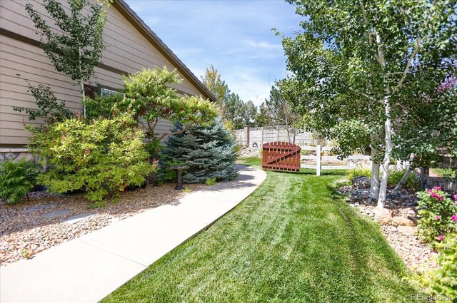 3419 Traver Dr, Broomfield, CO 80023 - view of yard with fence