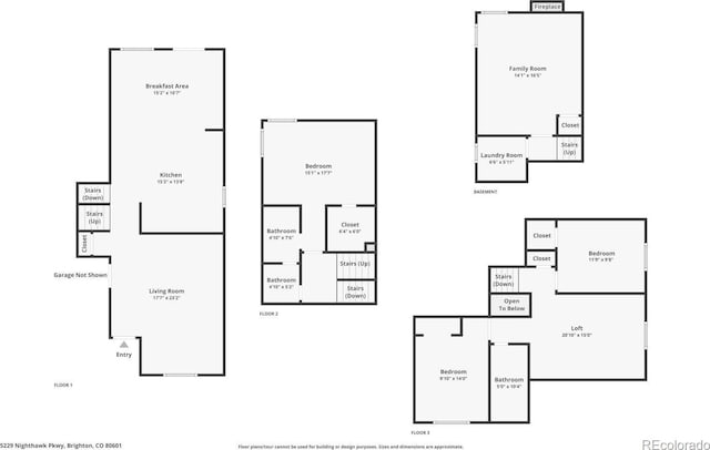 5229 Nighthawk Pkwy, Brighton, CO 80601 - view of room layout