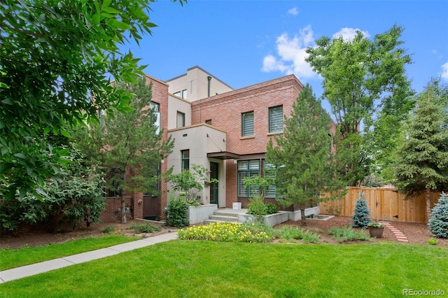 1479 S Clarkson St, Denver, CO 80210 - view of front facade with brick siding