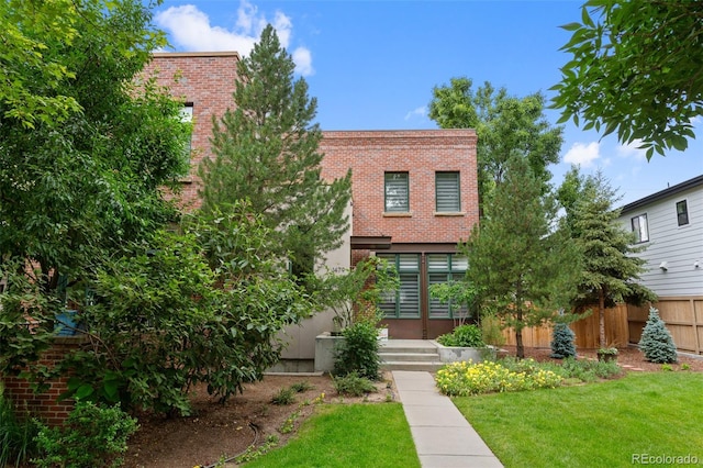 1479 S Clarkson St, Denver, CO 80210 - view of front of property featuring brick siding