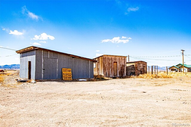 view of shed / structure