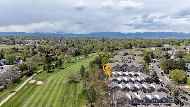6730 W 84th Cir Unit 96, Arvada, CO 80003 - drone / aerial view featuring a residential view and a mountain view