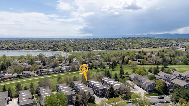 6730 W 84th Cir Unit 96, Arvada, CO 80003 - bird's eye view featuring a water view and a residential view