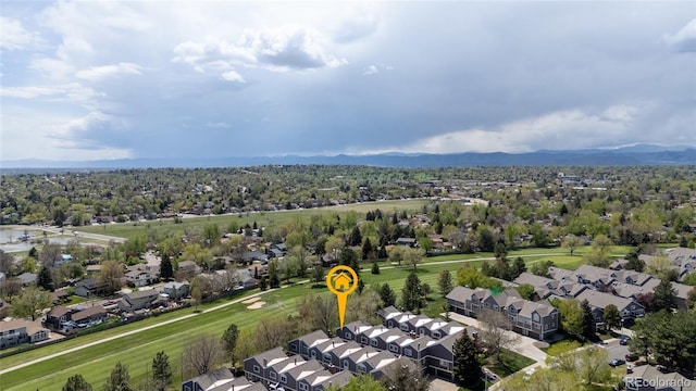 6730 W 84th Cir Unit 96, Arvada, CO 80003 - drone / aerial view with a residential view and a mountain view