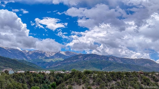 114 Loop Dr, Howard, CO 81233 - mountain view with a forest