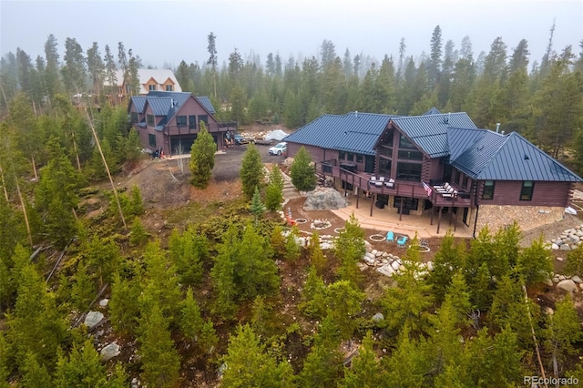 114 Gcr 4624, Grand Lake, CO 80447 - view of subject property with a forest