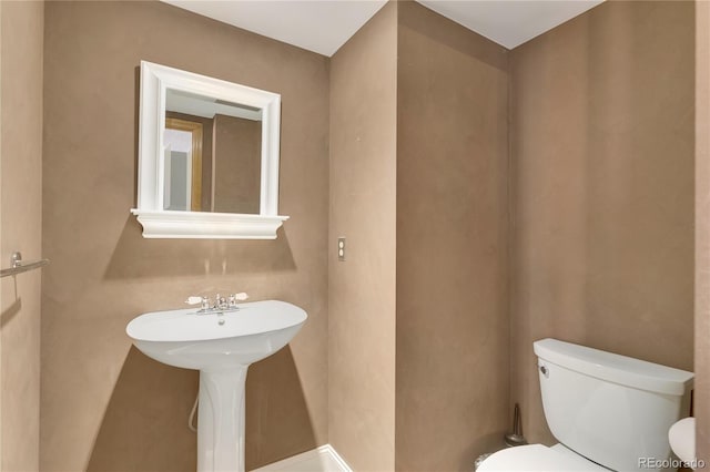 bathroom with toilet