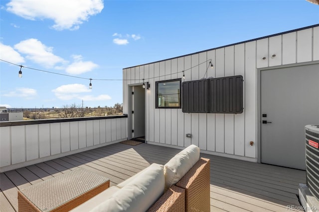 1232 N Yates St Unit 3, Denver, CO 80204 - deck with outdoor lounge area